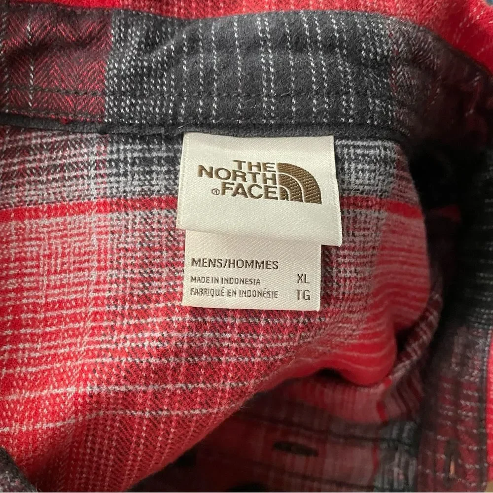 The North Face Plaid Button Down Heavyweight Flannel